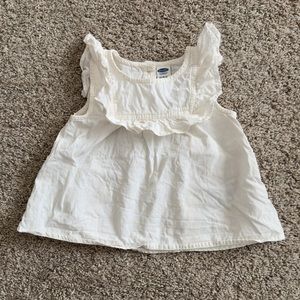 Old Navy Toddler baby Girls toddler girls Short Sleeve Blouse shirt 12-18 months